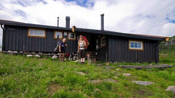 Klare til å forlate Eriksbu!